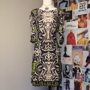 Vintage Y2K Paisley Retro Dress